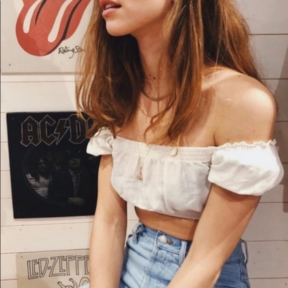 Brandy Melville Baby Pink Mira Top - Picture 4 of 4